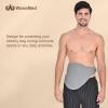 WansMed Ostomy Bag Covers for Men and Women, Ostomy Belt for Sports and Daily Life, Colostomy Supplies, Gray (S) view 3