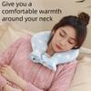 Cervical Thermal Water Bag Thickened with Water Explosion-Proof Thermal Water Bag for Neck, Shoulder and Neck Warming U-Shaped Pillow/Capacity 1400ML 1 pc. (Plaid) view 3