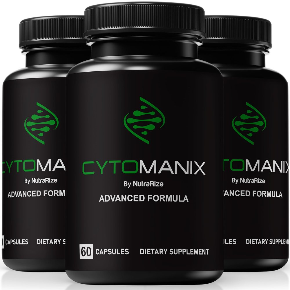 (3 Pack) Cytomanix Capsules For Men, Unlock Your Maximum Performance with CytoManix Pills, All-Natural Male Formula to Support Muscle and Overall Health, Official Cyto Manix Reviews (180 Capsules)