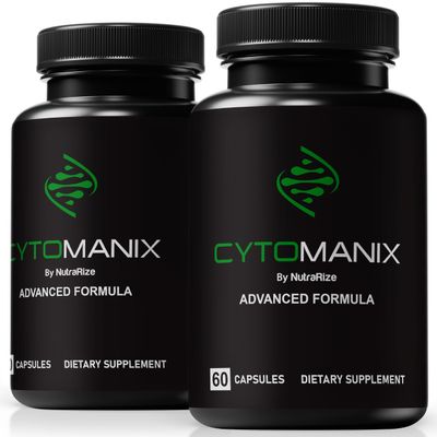 (2 Pack) Cytomanix Capsules For Men, Unlock Your Maximum Performance with CytoManix Pills, All-Natural Male Formula to Support Muscle and Overall Health, Official Cyto Manix Reviews (120 Capsules)