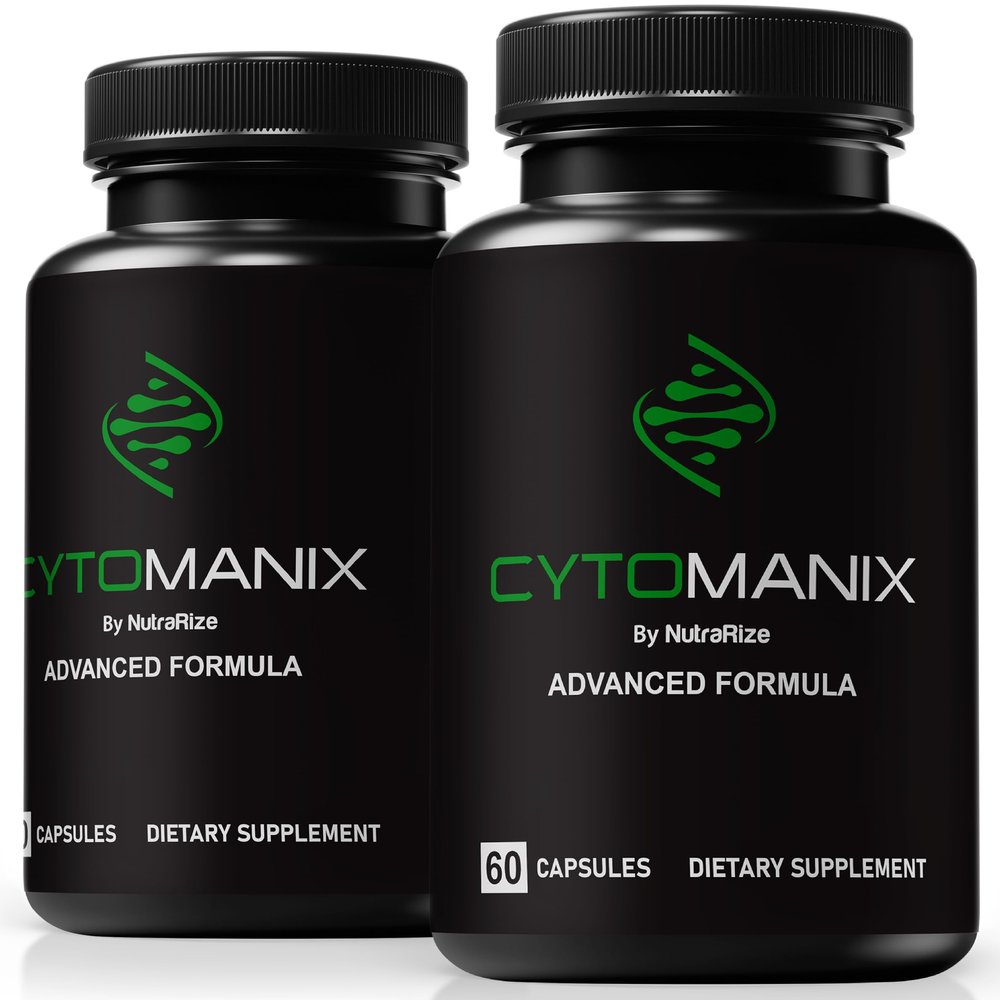 (2 Pack) Cytomanix Capsules For Men, Unlock Your Maximum Performance with CytoManix Pills, All-Natural Male Formula to Support Muscle and Overall Health, Official Cyto Manix Reviews (120 Capsules)