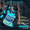 Creatine Monohydrate Gummies 6500mg per Serving for Men & Women - 120 Gummies X5 Strength Sugar Free Chewable Creatine for Muscle Builder, Muscle Strength, Pre-Workout Supplement (Blueberry) view 2