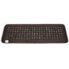 Far Infrared Heating Pad, 20" x 59" Natural Jades Heating Pad 100W Far Infrared Stone Heated Pad Jade Heating Therapy Mat for Back Neck Shoulder Fast Pain Relief Use for Home Office view 2