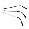 1 Pair Metal Glasses Replacement Arms Universal Glasses Replacement Temples Eyeglasses Arms Legs Eyewear Frame Temples Glasses Repair Accessories for Glasses Eyeglasses Sunglasses (Gold) view 4