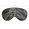 Sleep Mask Soft Comfortable Eye Mask with Adjustable Strap Eye Cover Wild Owl Birdseye Shade for Men Women Work Travel view 2