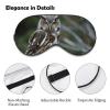 Sleep Mask Soft Comfortable Eye Mask with Adjustable Strap Eye Cover Wild Owl Birdseye Shade for Men Women Work Travel view 3