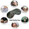 Sleep Mask Soft Comfortable Eye Mask with Adjustable Strap Eye Cover Wild Owl Birdseye Shade for Men Women Work Travel view 4