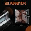 200Pcs Cookie Bags Self Sealing Cellophane Bags 4x4 Inch, Resealable Treat Bag for Fresh Cookies, Candy, Gifts, and Party Favors view 2