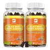 (2 Pack) Black Seed Oil Sea Moss Gummies with Ashwagandha, Burdock Root, Linden Honey, Elderberry, Turmeric, Vitamin C, D3 & Zinc - Supports Immunity, Joints, Digestion, Hair & Skin, Vegan Gummies 120 view 1