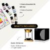 7 Chakra Diffuser Gift Set (7x10ml) & Original Oil Burner view 2