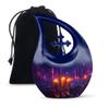 Candle Urn - Adult Urns for Human Ashes - Large Urns for Human Ashes Adult Male & Female - Human Urns for Ashes - Urns Human Ashes - urn Memorial Human Ashes (Size - 10inch) view 1