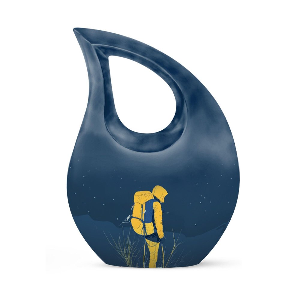 Candle Urn - Urn for Human Ashes Adult - Cremation Urns for Ashes for Women - Urn Keepsakes for Ashes - Human Remains Urn - Burial urns for cremated Remains (Size - 4inch, 1Pcs)