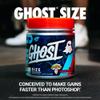 GHOST Size Muscle Builder Dietary Supplement - Warheads Sour Watermelon, 30 Servings  Support Muscle Growth & Strength Building for Men & Women - Creatine & Betaine - Free of Sugar & Gluten view 2