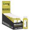 O2 Living Recovery Booster Juice Shots - Organic Cold Pressed Juice | Pure Lemon Juice, Orange, Ginger & Turmeric for Daily Immunity Boost and Digestive Support | No Added Sugar or Water | Non-GMO | 2 oz, 12-Pack view 1