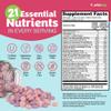 YUM-V'S Kids Multivitamin with Iron - Kids Chewable Multivitamin - Vitamins + Iron Supplement - Toddler Vitamins for 2 Year Old+, Kosher, Halal, Gluten Free 120 (Pack of 2 view 3