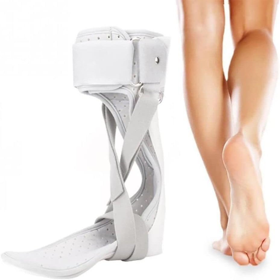 Psmpeng Ankle Foot Orthosis Support Ankle Foot Orthosis Support Brace AFOs Ankle Support Fits Ankle Nerve Tissue Ergonomic Design for Foot Drop, Relieve Pain(Right Foot,S 35)