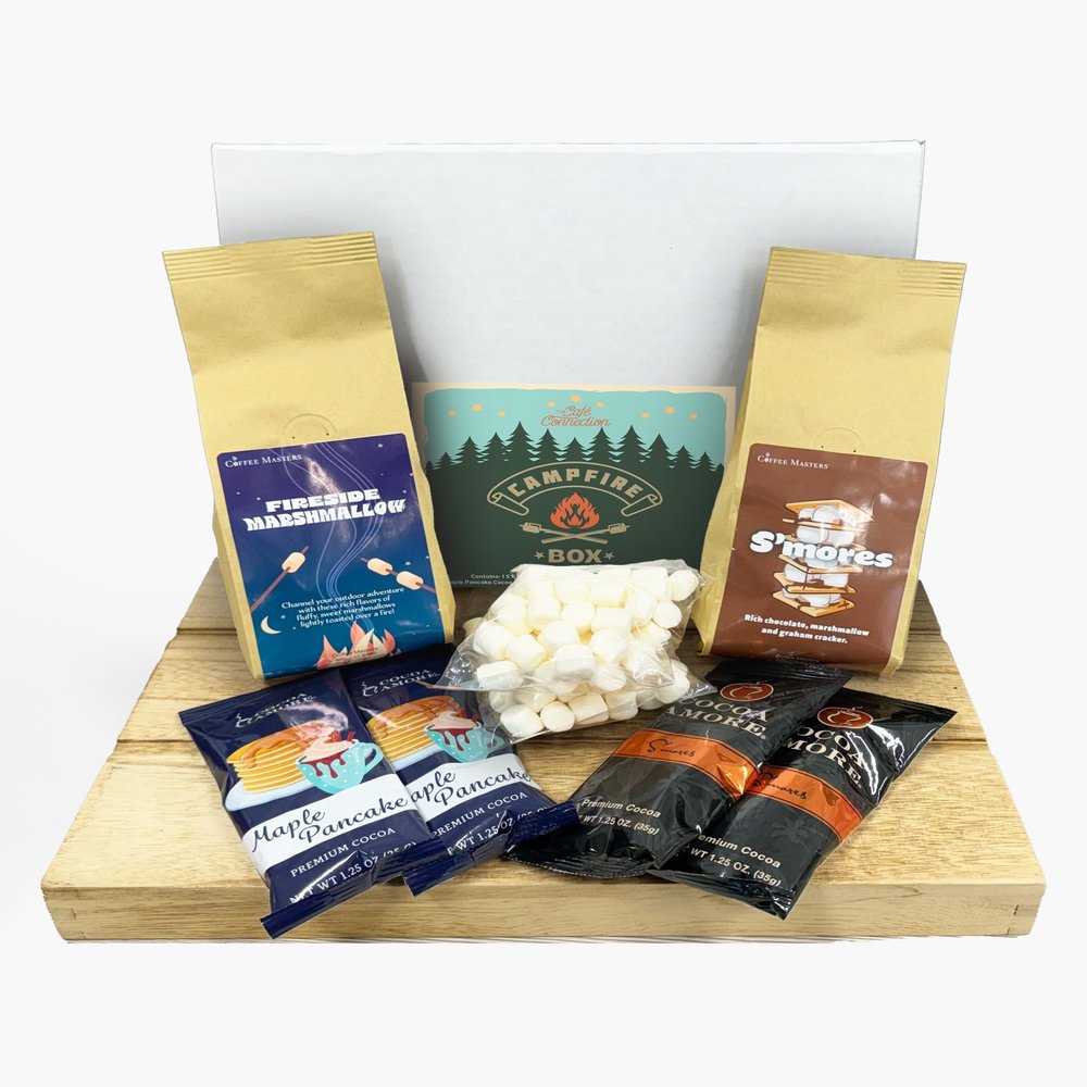 Coffee Masters Campfire Coffee and Cocoa Assortment Gift Box