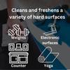 Tazza Gym Equip Wipes, 4 x 950 Count (3800 Total Wipes) - Durable, Pre-Saturated Gym Equipment & Surface Cleaning Wipes view 3