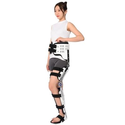 Adjustable Hinged Hip Abduction Orthosis Hip Joint Protection Device for Hip Groin Hamstring and Sciatic Nerve Pain Relief Post Op Hip Brace Recovery Stabilizer(Left)