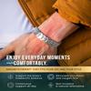 MagnetRX Magnetic Bracelets for Men - EllipseMAX 5X Strength 5,000 Gauss Magnets - Designed in USA & Patent Pending - Premium Titanium Mens Magnetic Bracelet & Adjustable Length (Silver) view 2