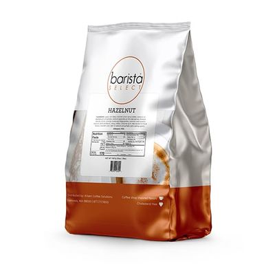 Barista Select Premium Cappuccino Mixes, 6/2lb Bags (1 Case, Hazelnut)