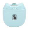 Electric Nail Clipper, Curved Opening Crumb Storage Container, Safe and Automatic Nail Clipper for Baby Home Use (Green) view 2