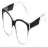 Calabria R125 Blue Light Progressive Reading Glasses +1.50 Black Multifocal Glasses Progressive Readers Multi Focus Eyeglass view 1