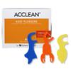 Acclean Kids Flosser, Sea Creatures, Kids Dental Flosser Picks, 48 Packs (3/pk, 144 Total), Glides Easy Between Teeth, Flosser Helps Prevent Tooth Decay & Gum Disease view 1