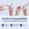 2-Pack Replacement Cushion for ResMed AirFit F20, Compatible with Original Airfit F20 Full Face Mask, Reliable Seal & Perfect Fit, Covers Nose and Mouth, Medium view 4