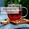 Loose Leaf Tea No Caffeine with Raspberry, Cornflower, Rosehip & Hibiscus (4oz.)  Fruit Tea Summer Herbal Infusion with Wild Berries view 3