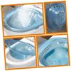 KOMBIUDA Sitz Bath for Hemorrhoids Relief Hemorrhoidal Treatment Bath Tub Honey Pot Postpartum Care Plastic view 2
