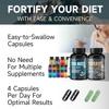 Quit mood Sea Moss + Shilajit Supplement - 8-in-1 Ultra Strength Herbal Formula with Ashwagandha, Rhodiola, Ginseng & Black Seed Oil - Immune Support, Energy & Vitality - 120 Capsules view 3