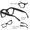 Viseng 3 Pack Oversized Frame Design Women's Reading Glasses, Blue Light Blocking Computer Reader +1.0 view 4