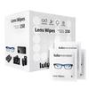 Lulumonster Lens Cleaning Wipes - Pre-Moistened Eyeglass Cleaner for Glasses, Sunglasses & Camera Lenses - Streak-Free, Scratch-Free & Ammonia-Free Formula - Individually Wrapped (150 Count) view 1