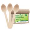 ECOLipak 300 Count Wooden Disposable Spoons, Compostable Wooden Spoons for Party, Camping, Traveling, Family Dinners view 1