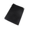 Ulifestar Small Velvet Gift Bags with Drawstring, Soft Velvet Gift Bags,Velvet Double Drawstring Cloth Bags for Jewelry Bracelet,Headphone,Bead,Gift,Candy,Gadgets (Black, 5 * 7cm/1.97 * 2.76") view 3