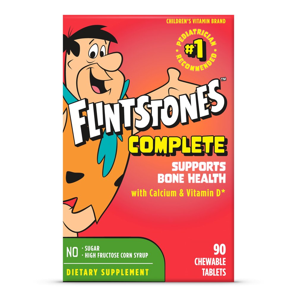 Flintstones Vitamins, Multivitamin Chewable Tablets, 90 Count