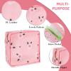 2 Pcs Sanitary Napkin Storage Bag, Portable Reusable Period Pouch for Women, Tampon and Menstrual Pad Holder With Zipper, Nursing Pad Kit for Teen Girls Feminine Care view 3