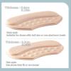 EMCXXCJQ Shoe Heel Pads for Shoes Heel Pads for Shoes That are Too Big Relief Heel Pain Prevent for Heel Slip High Heel Sneakers Running Shoes  (Black,0.23" Thickness) view 2