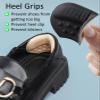 EMCXXCJQ Shoe Heel Pads for Shoes Heel Pads for Shoes That are Too Big Relief Heel Pain Prevent for Heel Slip High Heel Sneakers Running Shoes  (Black,0.23" Thickness) view 3