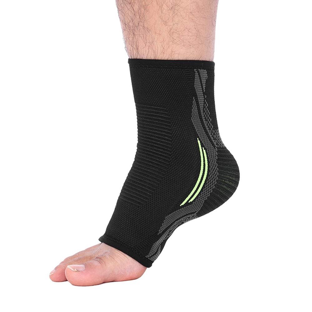 equlup Ankle Support Brace Compression Ankle Braces for Sports Protection Ankle Brace Compression Sleeve Women & Men (M)