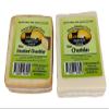 Breezy Meadows Farm Raw Smoked Cheddar (4 x 8 oz Block) and Raw Cheddar (4 x 8 oz Block) view 1