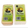Breezy Meadows Farm Raw Smoked Cheddar (2 x 8 oz) and Raw Sharp Cheddar (2 x 8 oz) view 1