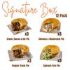 Frozen Savory Meat Pies Variety Pack, Comfort Food Family Meal Sampler, 12 Pack (7 oz Each) Pouch Pies Signature Box view 2