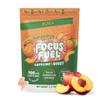 FocusFuel Energy Chews  Peach Flavor (15 Servings)  100mg Caffeine + Alpha GPC+ L-Theanine + B12, Magnesium  Smooth Focus & Energy  No Crash or Jitters view 1