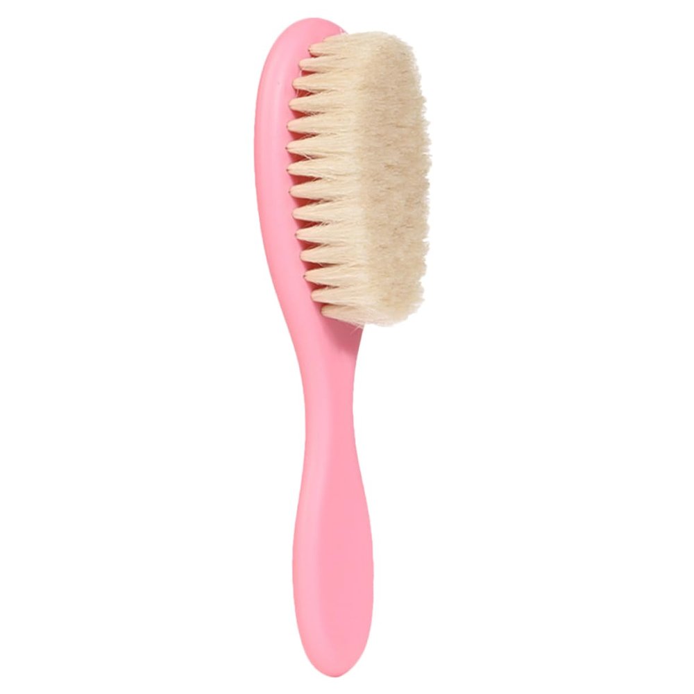 WOONEKY Newborn Hair Brush Bath Brush for Baby Portable Bathing Scrubber for Baby Gentle
