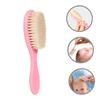 WOONEKY Newborn Hair Brush Bath Brush for Baby Portable Bathing Scrubber for Baby Gentle view 2