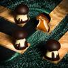 Cluizel Champignon Chocolate Mushrooms, 7 Count, Caramel and Nougatine Filled view 3