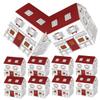 FOMIYES 10pcs House Shape Candy Boxes Creative Party Favors for Weddings and Birthdays Festive Gift Containers for Treats and Candies for Celebrations and Events view 1