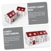 FOMIYES 10pcs House Shape Candy Boxes Creative Party Favors for Weddings and Birthdays Festive Gift Containers for Treats and Candies for Celebrations and Events view 4